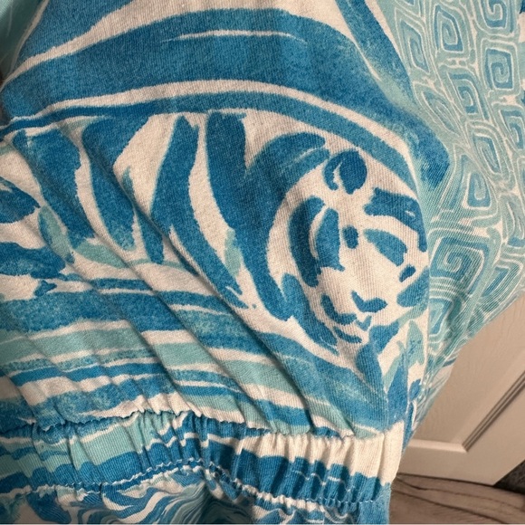 Lilly Pulitzer Windward dress in Sea Ruffles, size M, cotton, spring, summer - Picture 3 of 15